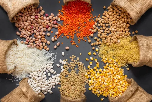 Atta, Rice and Dal